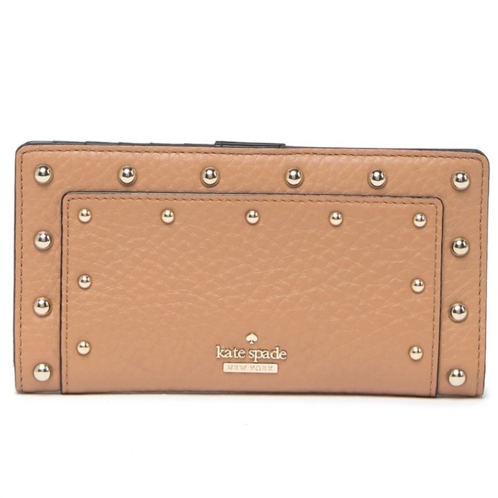 kate spade stacy studded wallet
